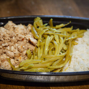Ground Turkey w/ Jasmine Rice & Green Beans
