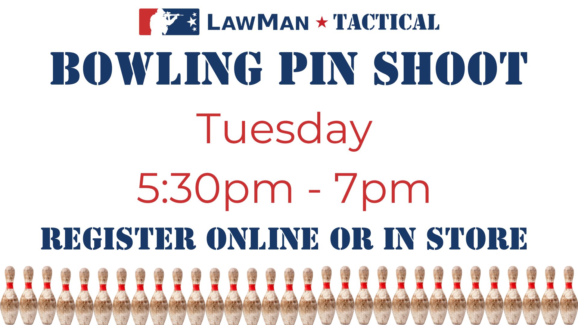 bowling pin shoot